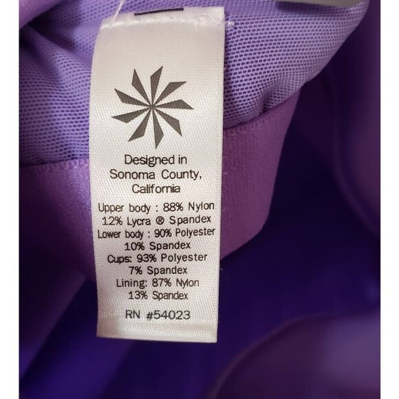 Athleta Purple Cross-Back Sports Bra Tank - S - Picture 4 of 11